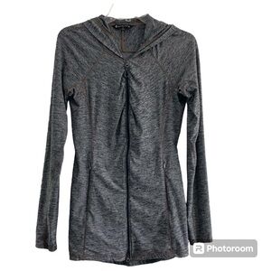 Athleta Vitamin Sea Full Zip Up Hoodie Jacket size Small Pockets Athletic Casual